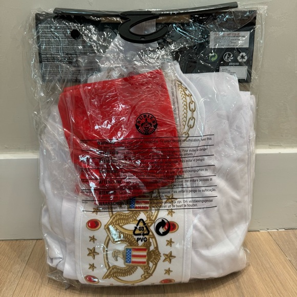 Elvis Presley costume jumpsuit scarf belt Size Medium adult - Picture 8 of 9